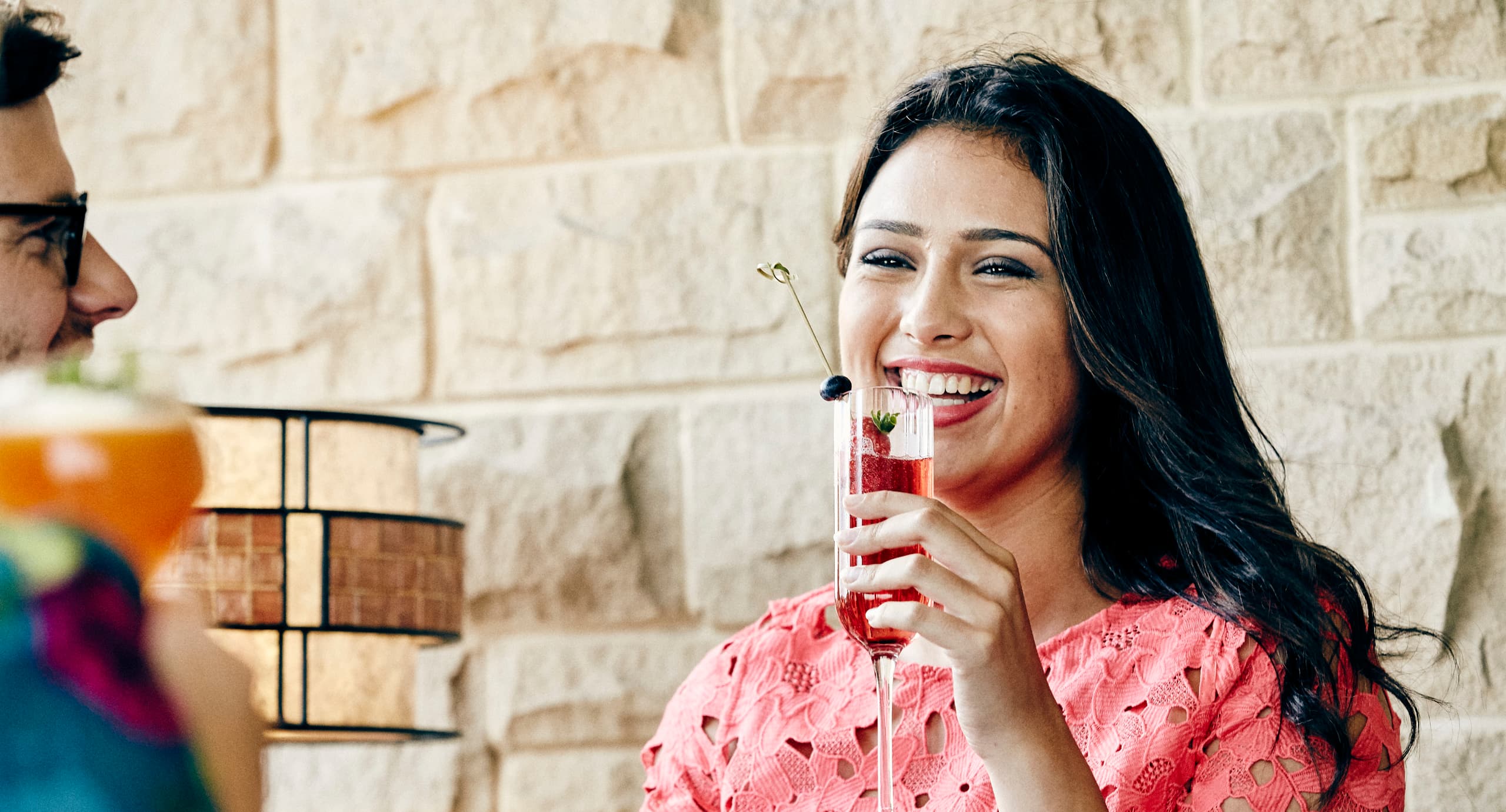 Mother's Day Couple Drinks Cocktail