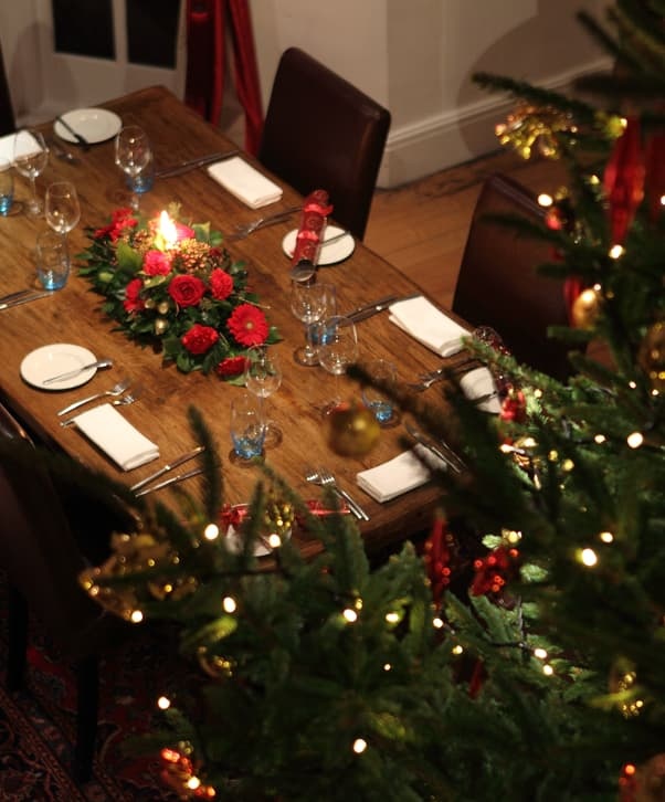 Newbridge on Usk Christmas Set Up
