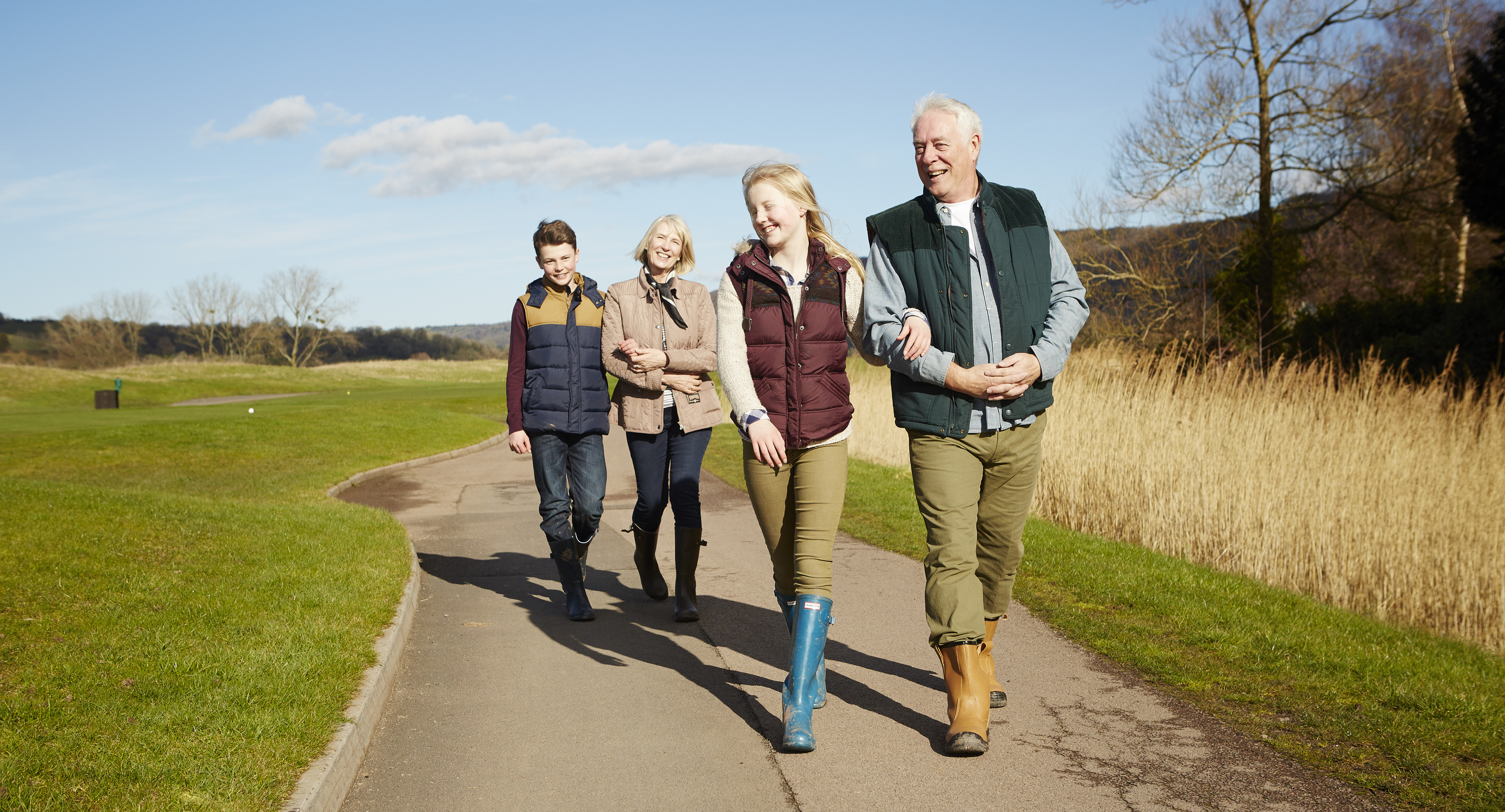 Hunter Lodges Family Walk _43_Banner