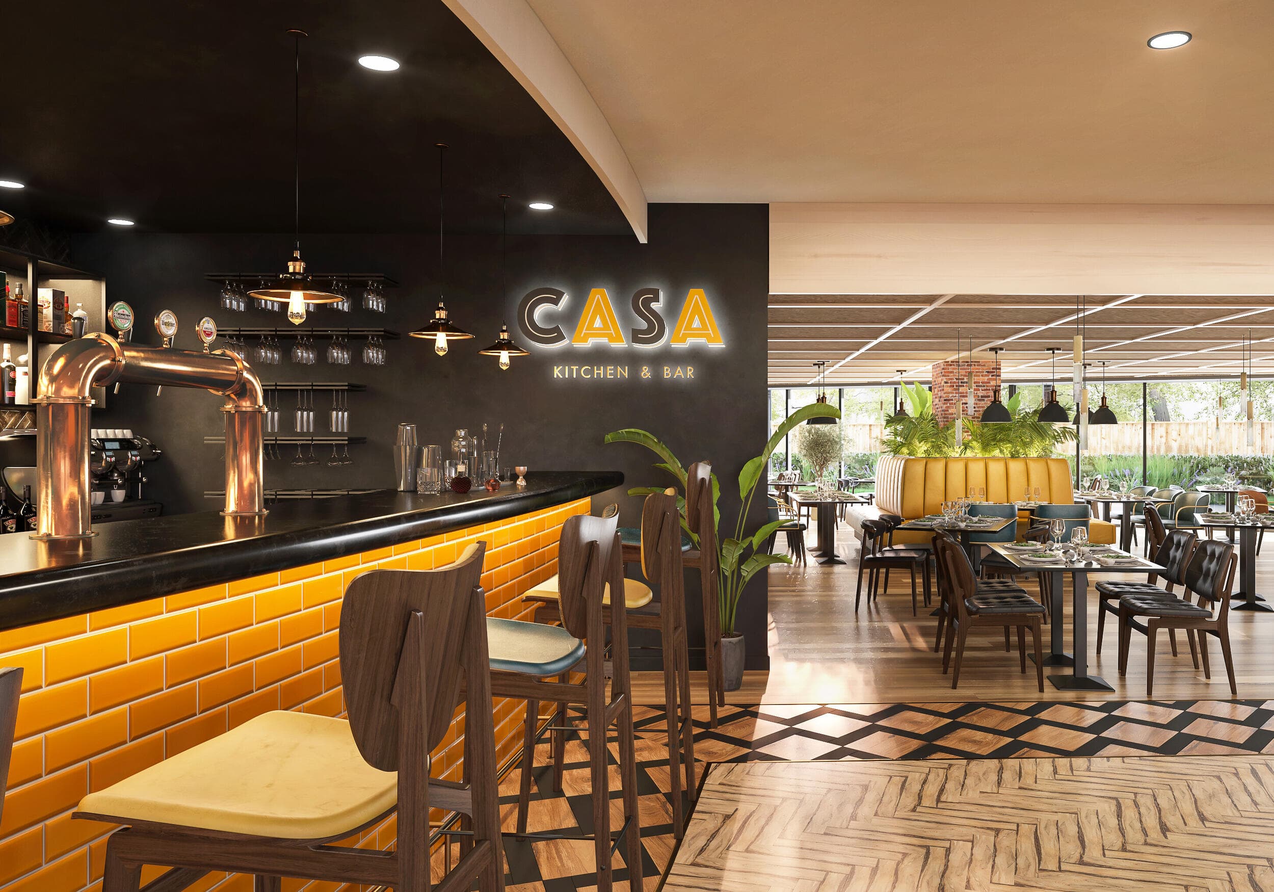 Restaurant Dining at Tŷ Newport