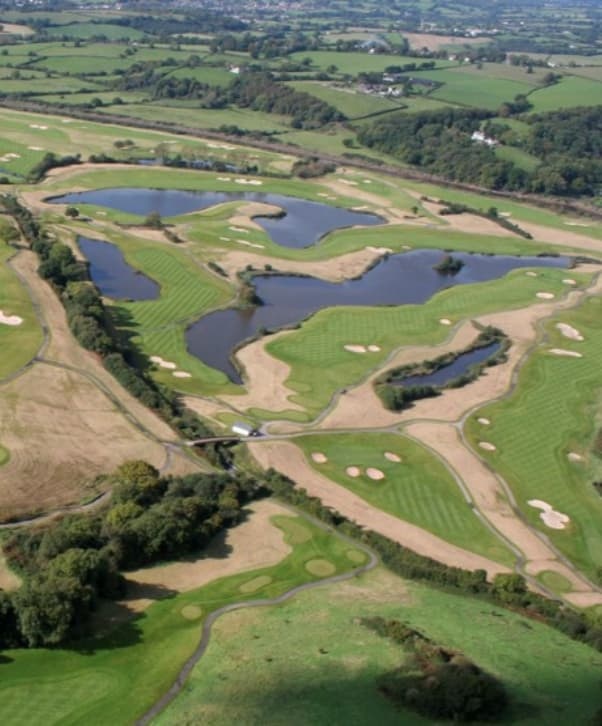 Aerial Shot of the Golf Course