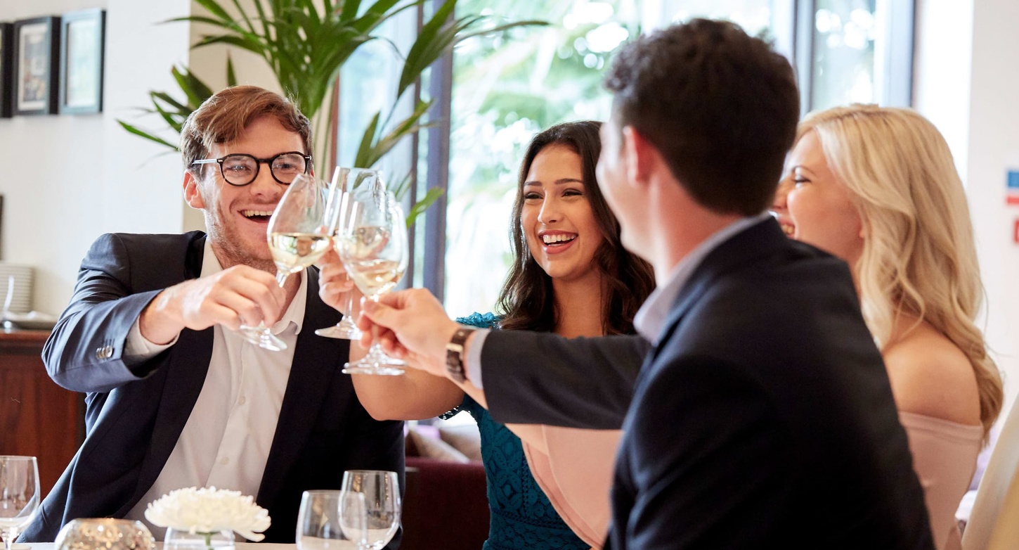 Drinks at Celtic Manor Resort