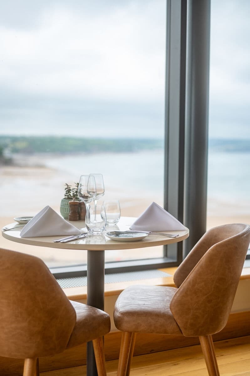 The Cliff Restaurant at St Brides Spa Hotel