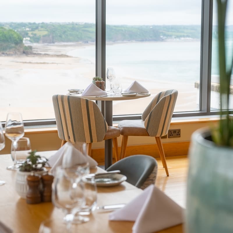 The Cliff Restaurant at St Brides Spa Hotel