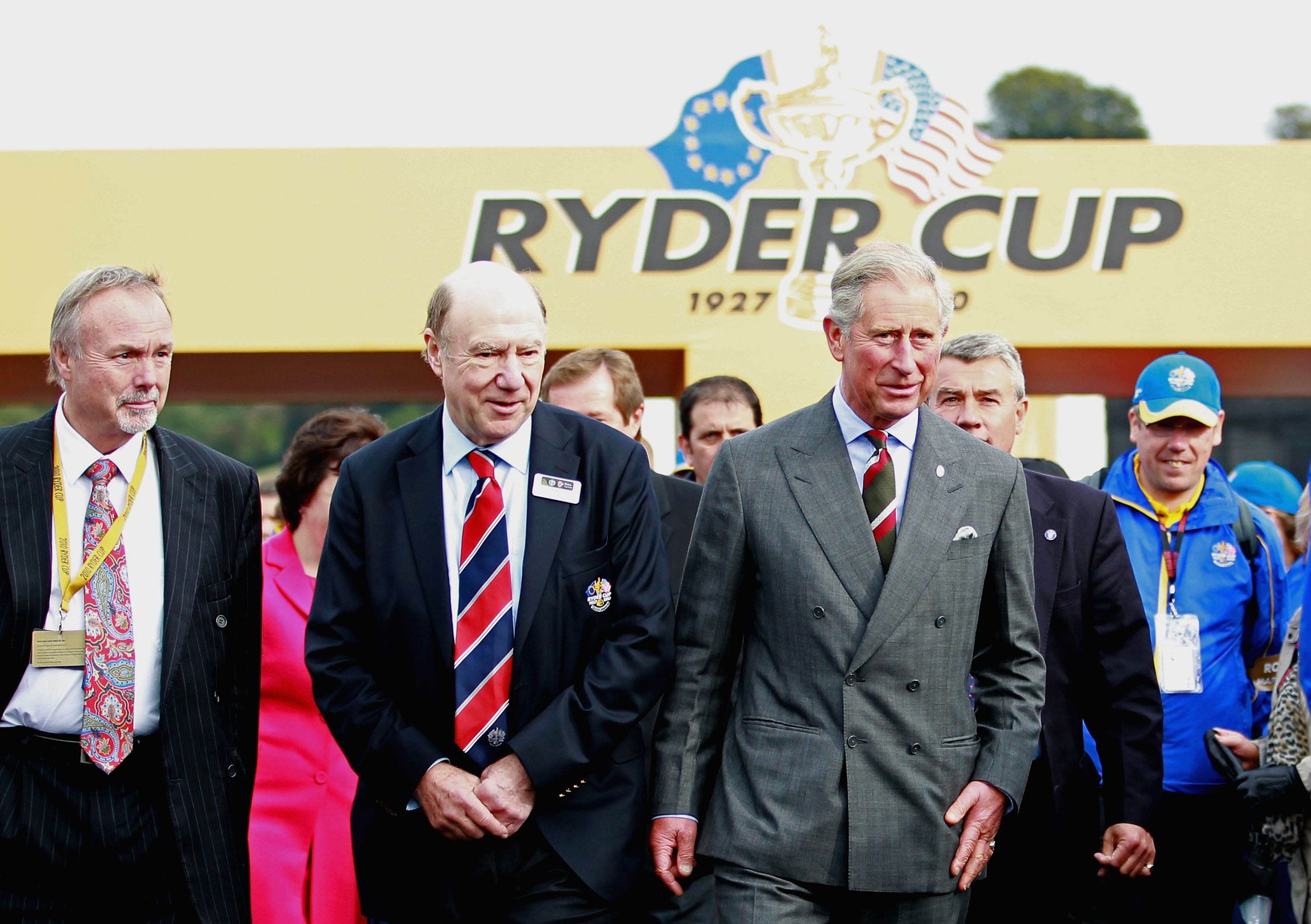 Royal Visit to Celtic Manor Resort for 2010 Ryder Cup Tournament