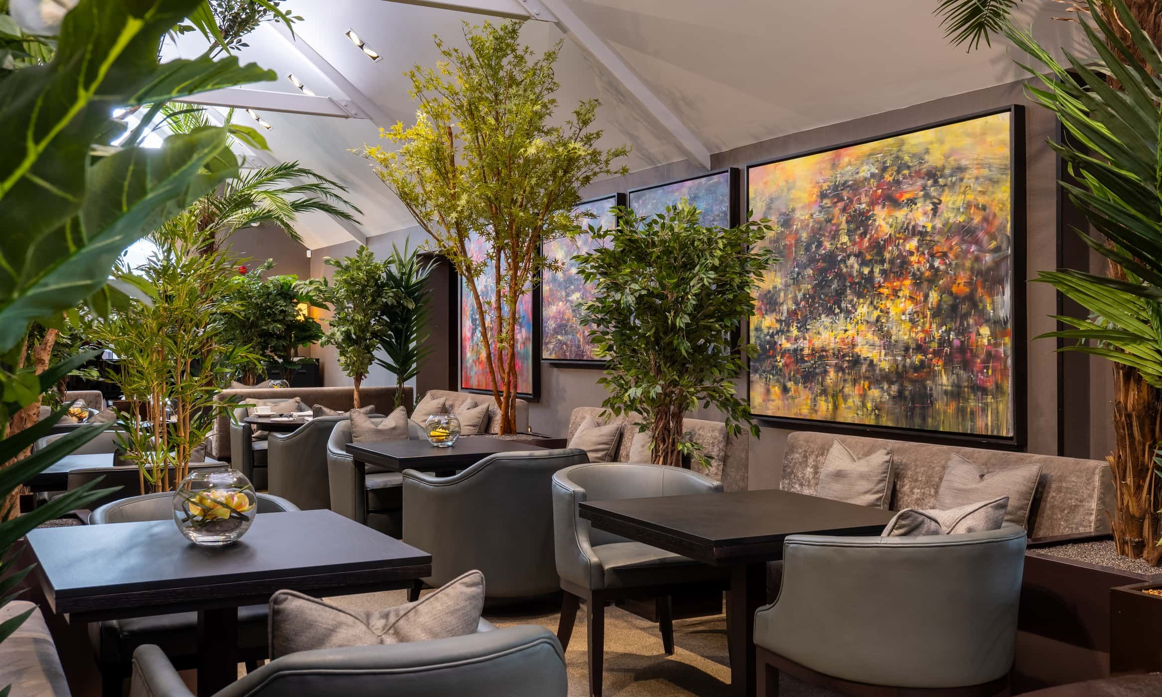 Oriel Lounge at Twr y Felin Hotel