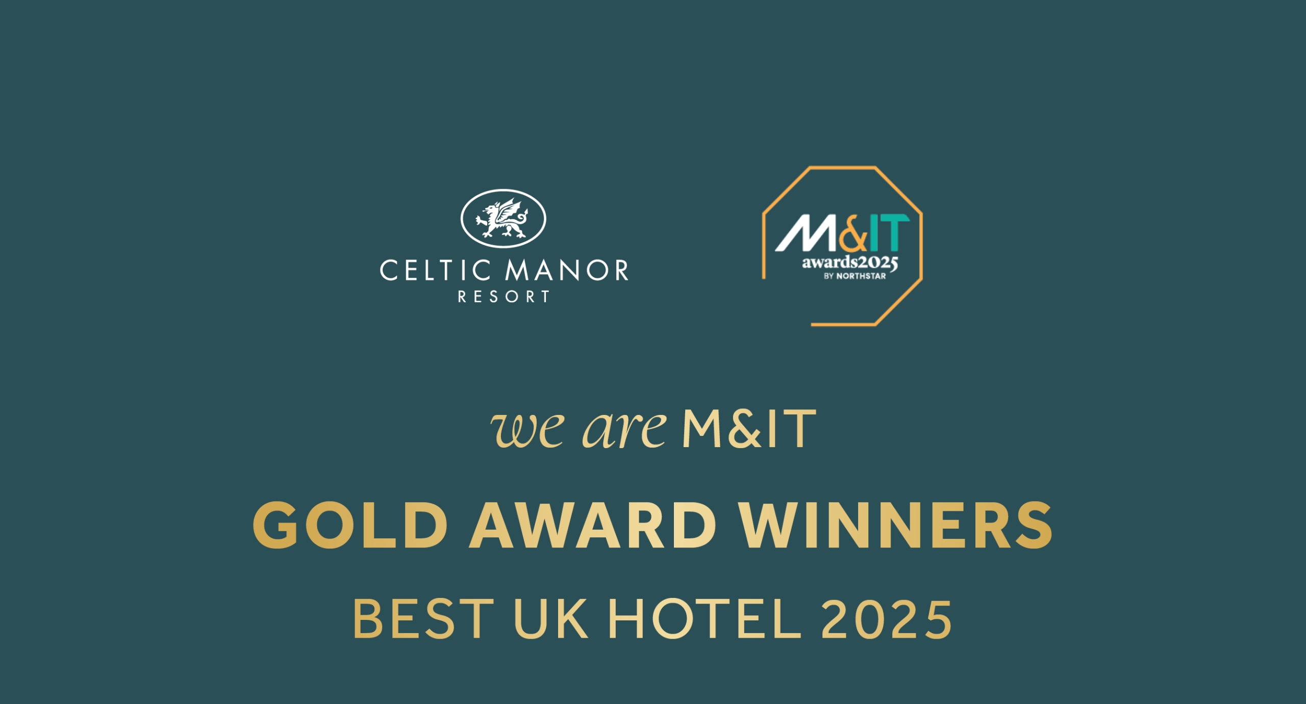 Celtic Manor Resort Gold Winner M&IT Awards