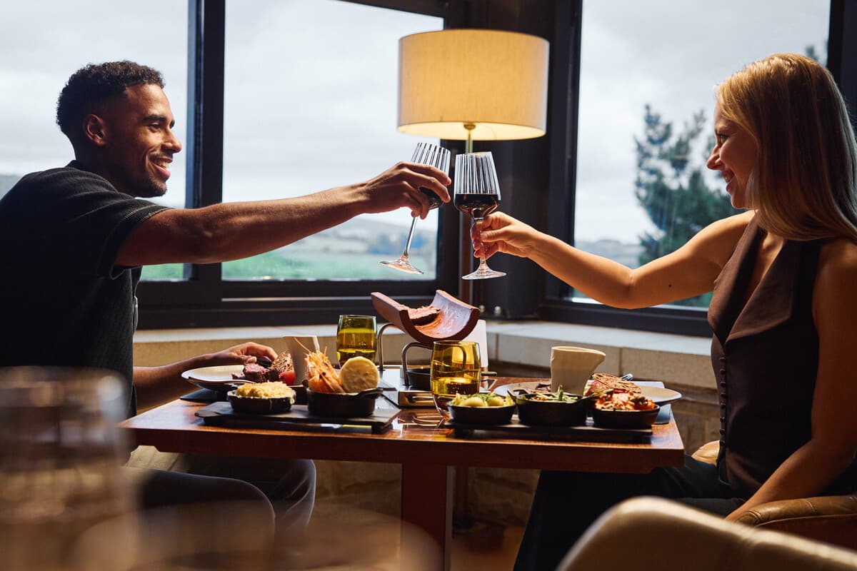 Signature Couple Dining at Steak on Six at Celtic Manor Resort