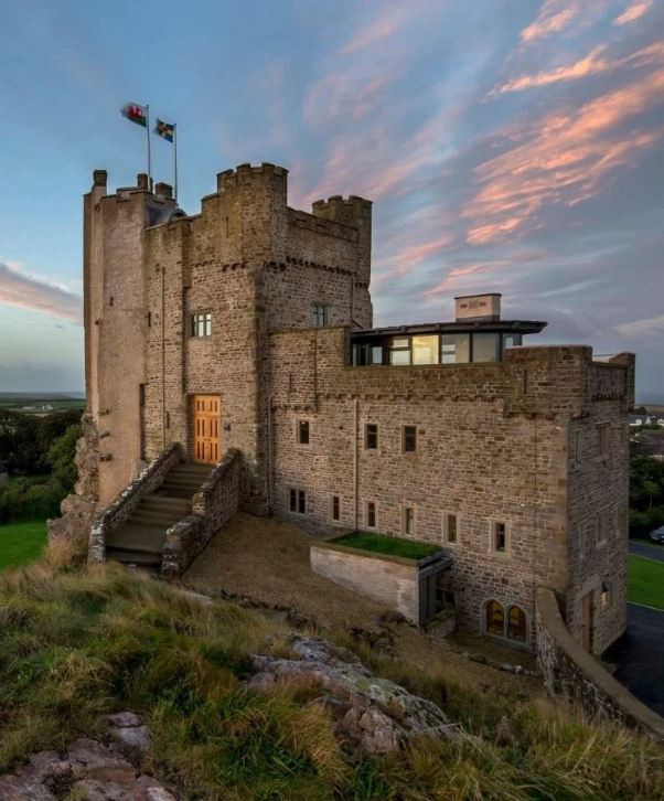 Roch Castle in St. David's in West Wales